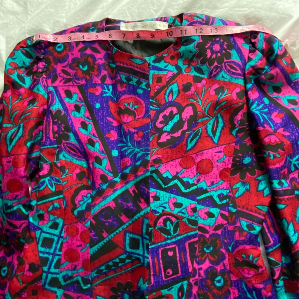 Anne Crimmins for Umi Collection SZ 6, silk blazer and skirt. Vintage. Lovely. - Picture 14 of 15